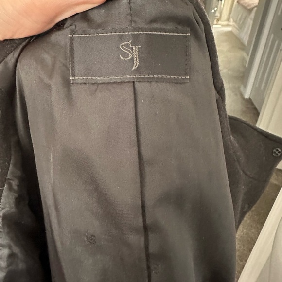 SJ WOOL JACKET BLACK - Picture 6 of 8